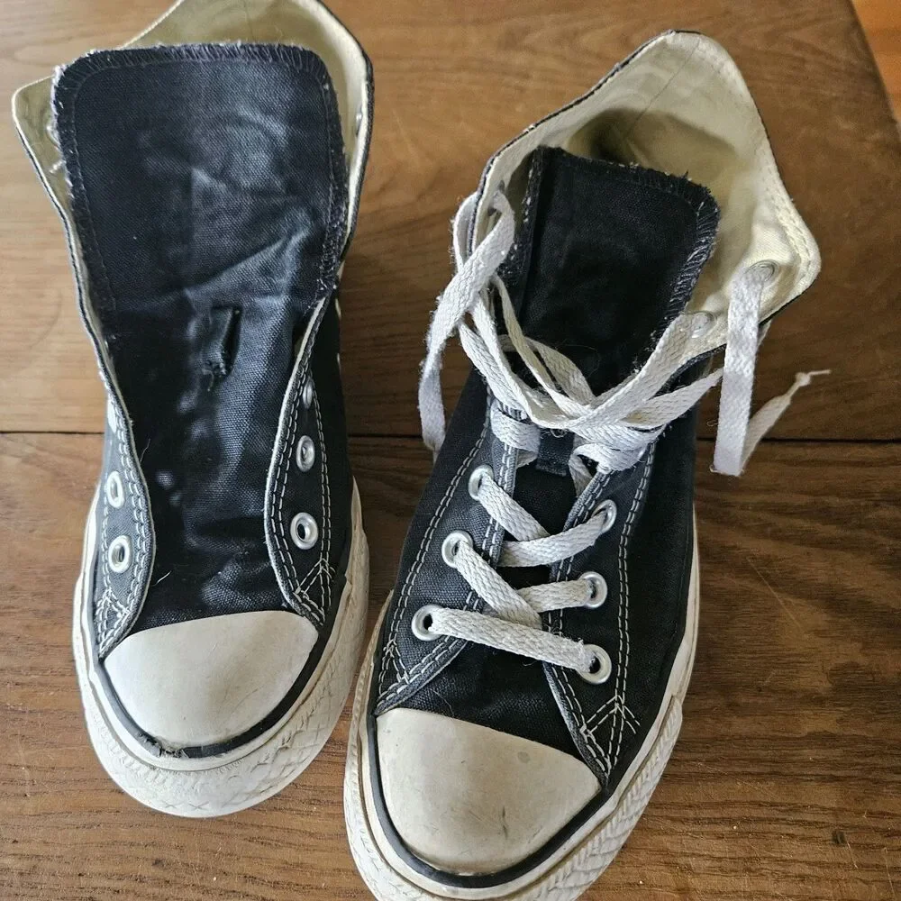 Converse Chuck Taylor All Star Black‎ High Top Mens 6 Womens 8 Classic